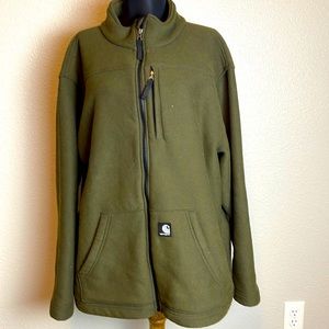 Carhartt fleece jacket, men’s Sz XL, hunter green